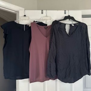 (3) Work Blouse bundle